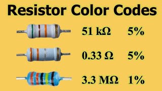 How to Read Resistor Color Codes [upl. by Marj]