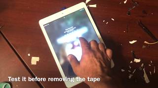 IPad screen replacement A1823 A1822 5th generation how to repair [upl. by Hanonew671]