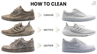 How To Clean Your White Sneakers  The Best Method [upl. by Annayr]