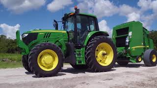 CommandQuad™ Transmission  John Deere 6M Tractors [upl. by Anomas641]