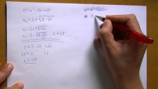 Quadratische Gleichungen mit Parameter lösen  2 Parameteraufgaben [upl. by Novled896]