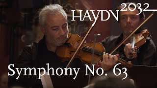 Haydn Symphony No 63  Il Giardino Armonico  Giovanni Antonini [upl. by Sardella]