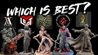 Who Makes the BEST 3D Printable Miniature Subscription [upl. by Akemihs432]