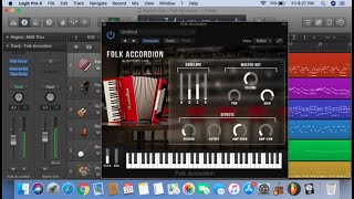 Accordion  Virtual Instrument Plugin MacPc VST AU [upl. by Dualc682]