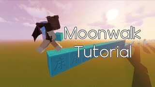 Moonwalk Tutorial  Minecraft  4cps8cps [upl. by Akkim]