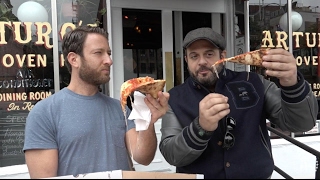 Barstool Pizza Review  Arturos Pizza With Special Guest Adam Richman of Man Vs Food [upl. by Vershen]