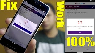 How to fix sbi yono app unable to process your request at this time amp Resident authentication failed [upl. by Junette]