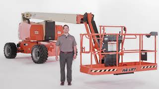 Tour the JLG® 800AJ Articulating Boom Lift [upl. by Gupta400]