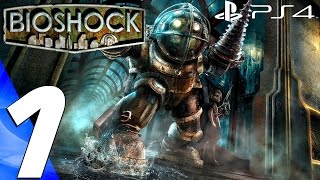 BioShock Remastered PS4  Gameplay Walkthrough Part 1  Prologue Full Game 1080P 60FPS [upl. by Llerrot]