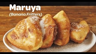 Maruya Recipe Banana Fritters  Yummy Ph [upl. by Aylmer]