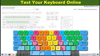 Online Keyboard Tester  Check All Keyboard Buttons Working Properly or Not [upl. by Ebneter]