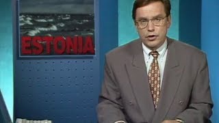 YLE pääuutislähetys 2891994 MS Estonia [upl. by Ayaros]