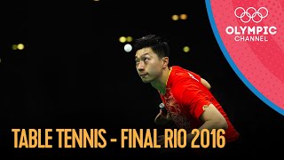 Mens Singles Table Tennis Final  Full Match  Rio 2016 Replays [upl. by Josi]