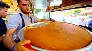 Beiruts BEST Street Food  LEBANESE BREAKFAST at Al Soussi Street Food in Beirut Lebanon [upl. by Ahseer]