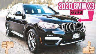 The 2020 BMW X3 30i Coolest Features  In Depth Review [upl. by Nosemyaj718]