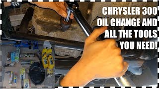 Chrysler 300 Oil Change AND Full Tools List 🧰 0510 DIY 🧑‍🔧 [upl. by Kingsbury]