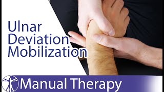 Ulnar Deviation Wrist Assessment amp Mobilization [upl. by Batsheva235]