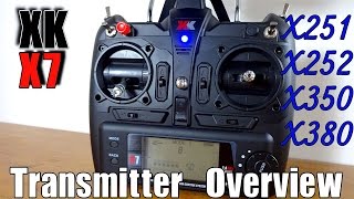 XK X7 Transmitter Overview and Programming  X251 X252 X350 [upl. by Lenoil317]