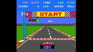 Arcade Game Pole Position 1982 NamcoAtari [upl. by Amrita]