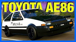 Forza Horizon 4  The Toyota AE86 FH4 Toyota AE86 Customization [upl. by Alburga136]