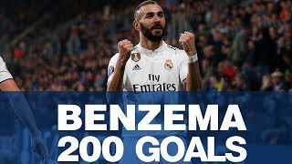 KARIM BENZEMA  200 Real Madrid goals [upl. by Divaj163]