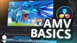 DaVinci Resolve  How to make an AMV for Beginners [upl. by Atsillak]