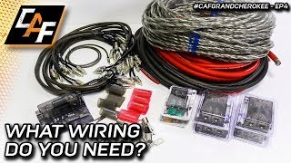 Installing a Car Audio System What wiring DO YOU NEED [upl. by Etty342]