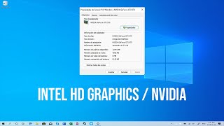 Como saber cuantos GB tengo en tarjeta grafica Intel hd graphics Nvidia [upl. by Geoffrey]