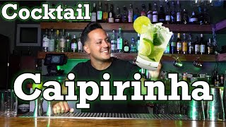 CAIPIRINHA  COCKTAIL BRASIL 🇧🇷  TUTORIAL BARTENDER [upl. by Hermon]