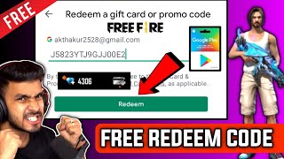 Free Fire Free Unlimited Redeem Code 2021 l How To Get Free Redeem Code No App No Paytm l Free Fire [upl. by Areid]