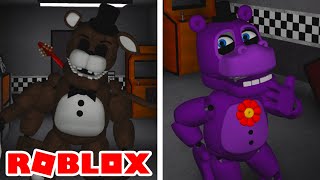 NEW Fusion Animatronic Helpy and Mr Hippo Gamepasses in Roblox Fredbears Mega Roleplay [upl. by Etat649]