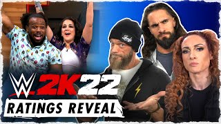 WWE 2K22 Superstar Ratings Reveal [upl. by Attelrahs496]