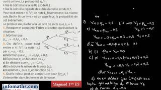 PROBABILITÉS ET SUITES EN PREMIÈRE SPÉCIALITÉ MATHS [upl. by Cope509]