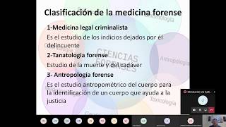 Introducción a la medicina forense [upl. by Nahamas]