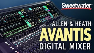 Allen amp Heath Avantis Digital Mixer Overview [upl. by Oswell]