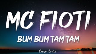 MC Fioti  Bum Bum Tam Tam KondZilla  Official Lyrics Video [upl. by Alisun]