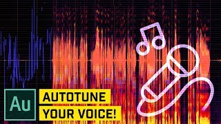 Autotune Your Voice SINGING in Audition CC [upl. by Groeg]