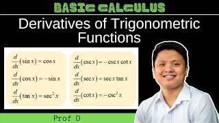 The Derivatives of Trigonometric Functions  Basic Calculus [upl. by Jackson]