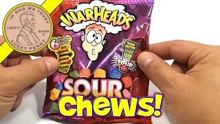 War Heads Sour Chewy Cubes Candy Six Assorted Flavors [upl. by Swinton937]