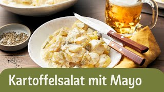 Kartoffelsalat mit Mayonnaise  REWE Deine Küche [upl. by Gayla]