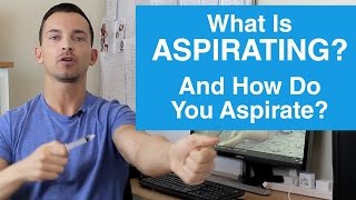 What Is Aspirating And How Do You Aspirate [upl. by Ahsenrat]