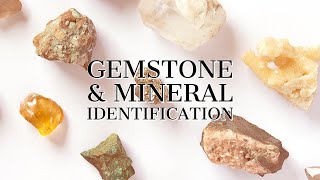 Identifying Gems and Minerals  Stone Reference Guide  Moonstone Mamas [upl. by Niliram510]