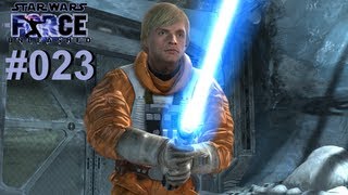 Lets Play Star Wars The Force Unleashed 023 Luke Skywalker vs Starkiller Deutsch FullHD [upl. by Ocirderf]