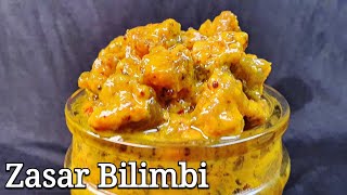 Zasar Bilimbi Mauricien  Bilimbi Achar Recipe Pickle [upl. by Akiehs]