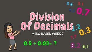 DIVISION OF DECIMALS  GRADE 6 [upl. by Eaneg821]