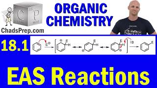 181 Electrophilic Aromatic Substitution  Organic Chemistry [upl. by Toomin]