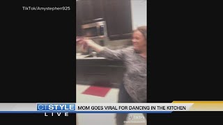 Today’s Dish Mom goes viral for dancing in the kitchen [upl. by Arnuad89]