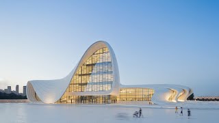 Heydar Aliyev Center designed by Zaha Hadid Architects [upl. by Acimak]