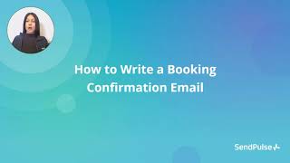 What is a Booking Confirmation Email  Basics [upl. by Mullen734]