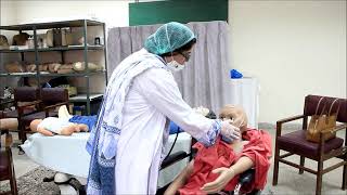 Examination of patient in obstetrics and gynecology  Final Year MBBS [upl. by Rosemarie]